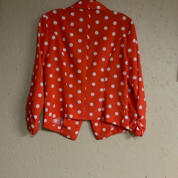 Polka Dot Blazer - Picture 4 of 5